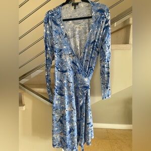 VINTAGE ESCADA WRAPAROUND DRESS